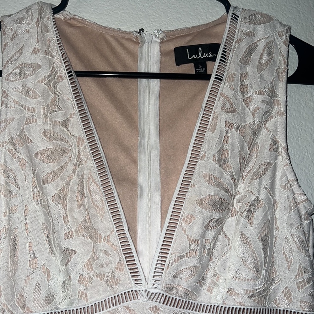 Lulu’s Amora White Lace Jumpsuit - Picture 6 of 6